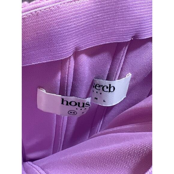 House of CB Tana Pink Strapless Corset Midi Dress Size XS Extra Small - Picture 7 of 10